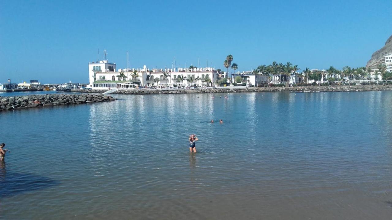Pension Playa Puerto De Mogan Exteriör bild